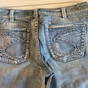 Silver jeans